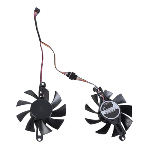 Graphics Card Cooler Fan Replacement Low Noise Notebook Radiator Cooling Fan RX580 2048 Accessories Cooler