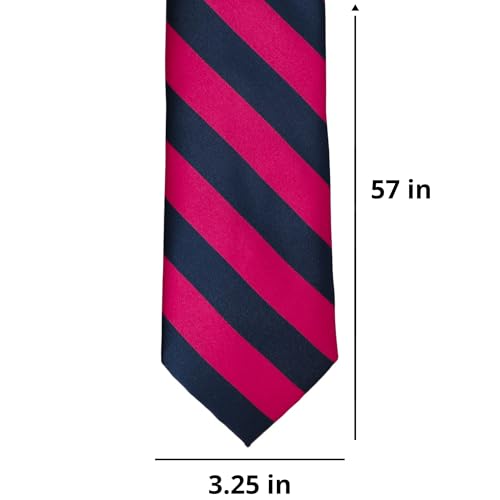 Image of tiemart Men's Striped Tie Standard Length