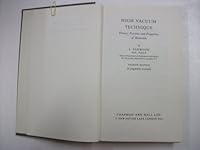 High Vacuum Technique 0412025205 Book Cover