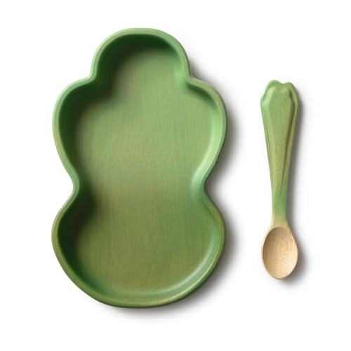 Kendall the Kale Vajilla Infantil Plato y Cuchara Oli&Carol Kendall the Kale Vajilla Infantil Plato y Cuchara Oli&Carol
