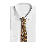 Zoom IMG-1 jiufotk mens silk ties football Zoom IMG-1 jiufotk mens silk ties football