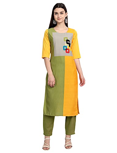 Image of Women's Crepe Regular Kurta