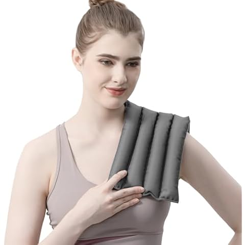 uncn Heating Pad Microwavable 7.5 * 12.6" Unscented Microwave Heating Pad for Cramps, Neck Shouler, Back Pain Relief, Warm Compress Heat Pad for Muscle Ache Cover