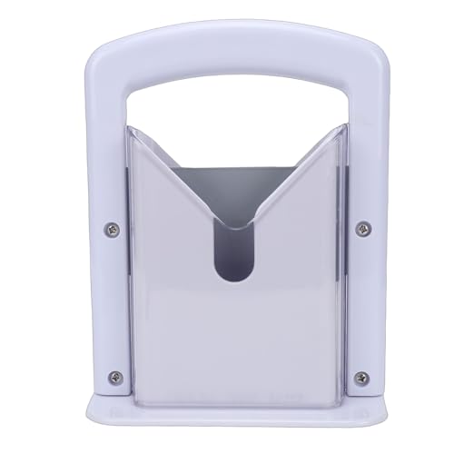 Cortador de bagels y pan de acero inoxidable EMUKOEP blanco con protector de cocina 7