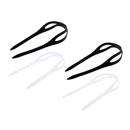 RAHBI 4 Piezas Repuesto de Silicona para Gafas de natación, Correa para la Cabeza, Correa de Repuesto para Gafas, 49cm