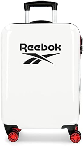 Reebok Maveryck Maleta de cabina Rojo 38x55x20 cms Rígida ABS Cierre de combinación lateral 34L 2,86 kgs 4 Ruedas dobles Equipaje de Mano