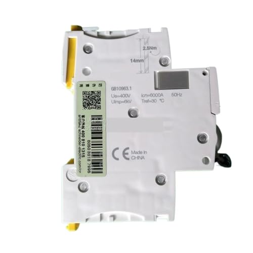 Disyuntor de vacío mini MCB Acti 9 C32A magnetotérmico tetrapolar A9F18432 2