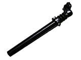  Fahrrad Patent-Sattelstütze schwarz GLIDE Ø27,2-31,8 x 300mm gefedert