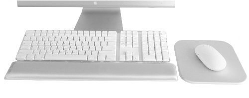 Rain Design mRest Pack de Poignet à Repose + Tapis de Souris Argent