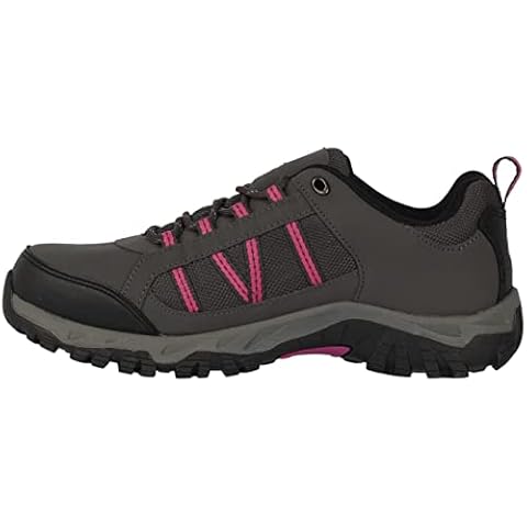 Gelert Womens Horizon Low Waterproof Walking Shoes Outdoor Trekking Hiking Charcoal UK 6 (39) Cover