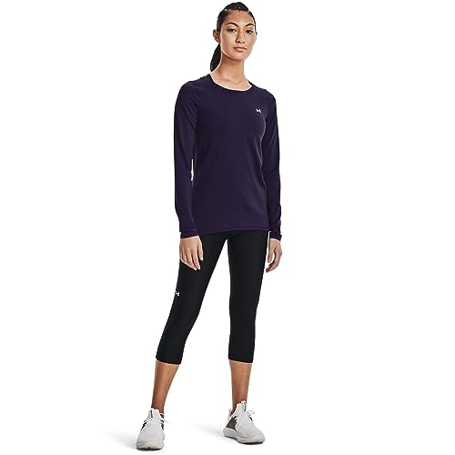 Image of Under Armour Women's Polyester Solid HG Armour Long Sleeve | 1328966-001