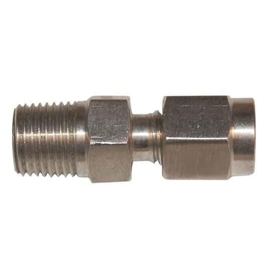 Raccord à compression 6,35 mm Digi-Sense connecteur inox 316 et filetage 1/4" NPT