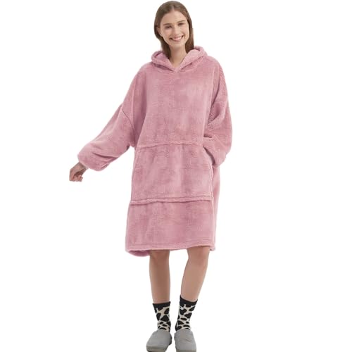 FELOVE Découvrez la Couverture Portable Ultra Douce et Confortable, agrémentée d'une Grande Poche et d'un Hoodie Douillet. – vue 5