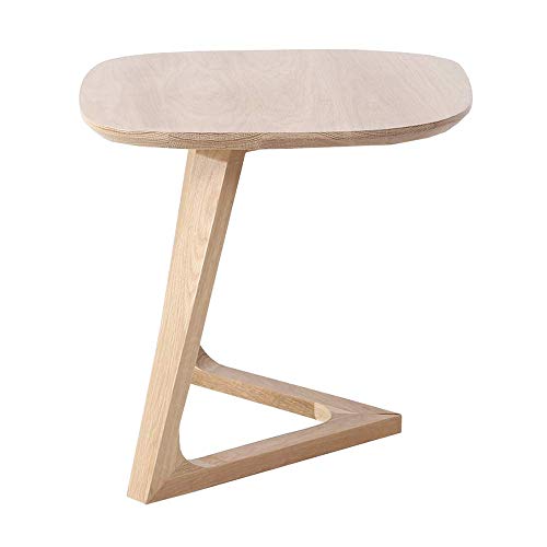 Living Room Office Small Round Table Solid Wood Coffee Table Sofa Side
