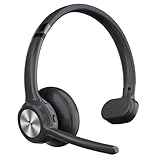 Hijoxp Bluetooth Headset Wireless Trucker Headset 123456789