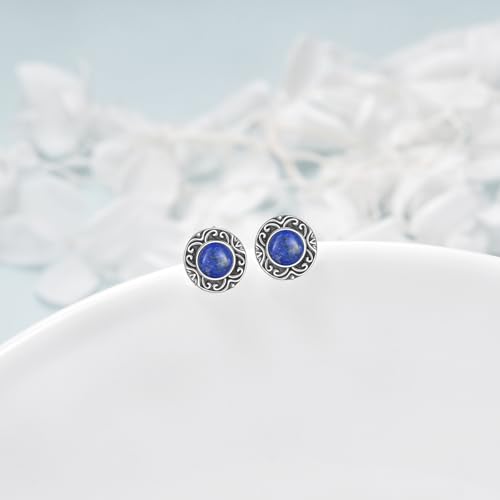 Pierre de lune boucles d'oreilles argent 925 cadeau idéal femme