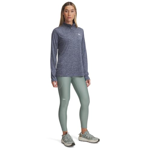 Image of Under Armour Women's HeatGear Armour High Waisted Ankle No-Slip Leggings