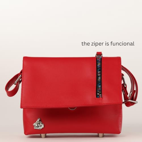 Image of Fashion Crossbody Bag For Women, Small Genuine cowhide Leather Clutch With Wallet, Perfect for Everyday Use.