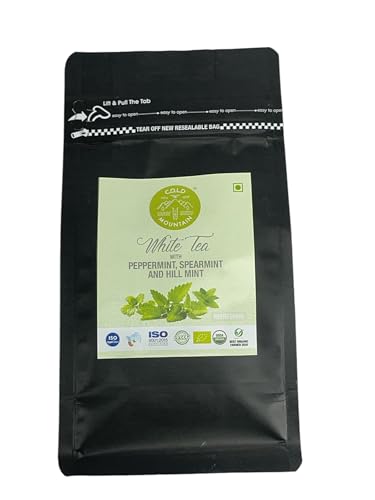 Image of Made in NAGALAND | Cold Mountain White Tea | Peppermint Spearmint & Hillmint | 100% Organic, handpicked from the hills | Sourced directly from local farmers