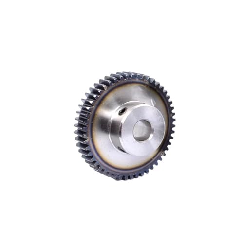 Bevel Gear Pinion Hardware Mechanical Mod 1 40T Spur Gear Bore 6 6.35 7 8 10-25mm Steel Transmission Gears 1 Module 40 Tooth Motor Pinion DIY Accessories Parts(Bore 7mm)