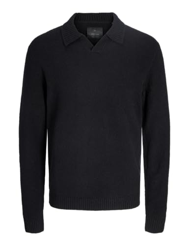 Pull en tricot col fendu Jack & Jones anti-froid et élégant pour homme AW25