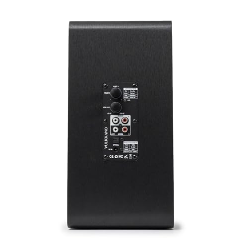 VULKKANO SUB6 Subwoofer Activ 6.5 Zoll, Frequenz 60Hz-250Hz