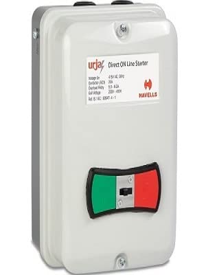 Havells Heavy Duty Metal Direct Online Starter Single Phase 2 HP IHUDOLK1FA Motor Starter Ideal for Agri Pump Application - Multicolor (B0C8T6YR4W) Amazon Price History, Amazon Price Tracker