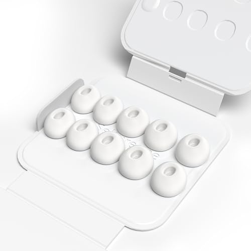 Seltureone�y5�g�z�C���[�s�[�X AirPods Pro ��3����Ή� (L�T�C�Y 5�y�A) �\�t�g�V���R���� �m�C�Y���_�N�V�����z�[���t�� ����~�� Airpods Pro3�����p�C���[�`�b�v ���{��������t��