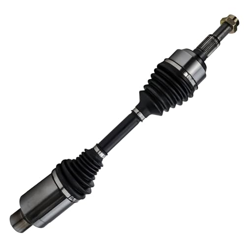 Image of Detroit Axle - 2.4L Front 2pc CV Axles for 2010-2017 Chevy Equinox | GMC Terrain, 2011 2012 2013 2014 2015, 2 CV Axle Shafts Assembly Replacement