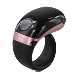Taotalhomy Anillo de conteo inteligente con recordatorio digital de tiempo y contador de actividad para seguimiento de fitness y uso diario (dorado)