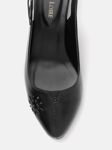 Image of Marc Loire Women's Pointed Toe Block Heel Pumps Shoes for Party, Office and Formal Occasions
