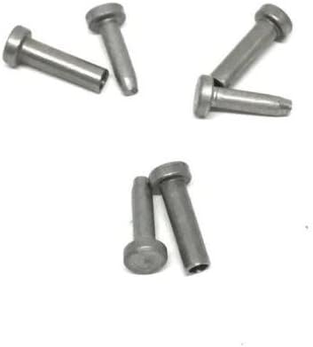 SD Cutlers Cutlery Rivets 3/16" x 3/8" Knife Making Handle Pins- STAINLESS- 10 sets