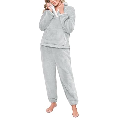 CMTOP Women's Fleece Pyjama Set Cover