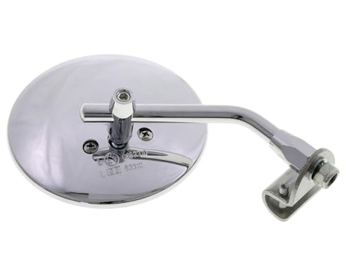 Vespa kompatibler Spiegel Metall verchromt UNIVERSAL EU-zulassung. Rechts & links passend