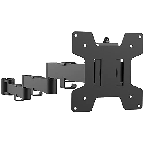 Black Friday - 60% OFF WALI Universal Single Fully Adjustable 3 Tier Arm for WALI Monitor Mounting System (001ARMXL), Black