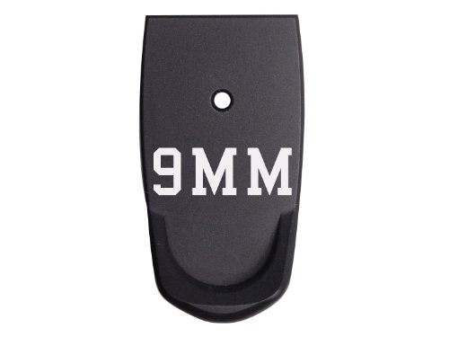 for Smith & Wesson S&W Shield 9MM Finger EXT Magazine Base Plate Black NDZ 9mm Caliber