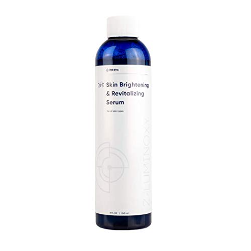 Zemits Z-LuminOxy | Skin Brightening & Revitalizing Serum | Oxygen Infusion Solution, Oxygen Facial Serum, Serum For Oxygen Peeling Treatment | No Alcohol | 8 fl oz