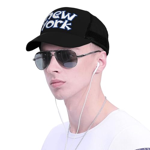 New York City Mesh Baseball Cap - Classic Adjustable Peak Cap, Trucker Hat for Men & Women4
