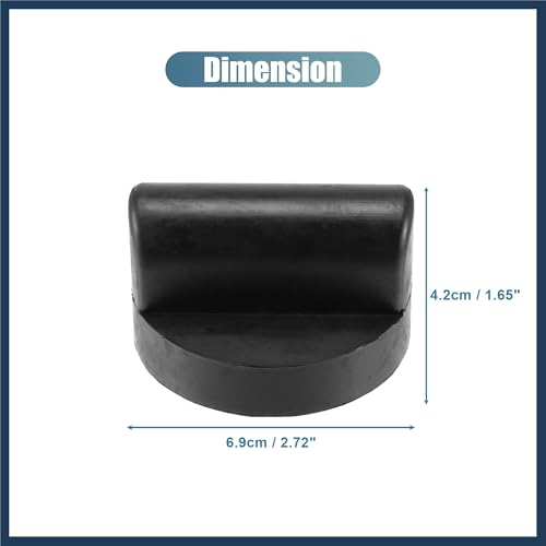 Image of 4 Pcs Rubber Jack Puck Jacking Lift Pad Jack Lift Point Pad Adapter for Audi TT RS R8 A6 Support Point Adapter Jacking Trolly Car Removal Repair Tool Stylish Design