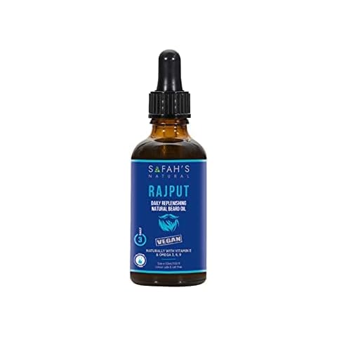 Safah's natural Rajput Beard oil - 50ml Cover
