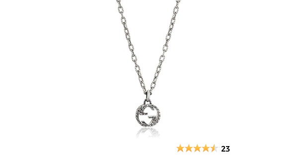 Amazon | [グッチ] Gucci メンズ シルバー ネックレス インター