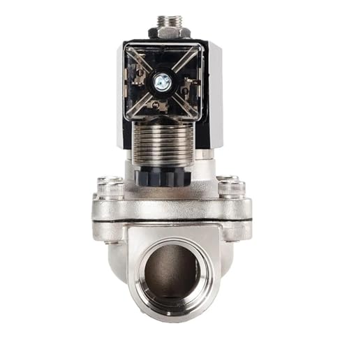 Électrovanne 1/2 normalement fermée contre les fuites avec indicateur LED 24V - 4