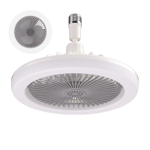 Genérico Ventilador De Techo Con Luz - Iluminación De Ventilador De Montaje Con Descarga LED | Landeliers De Inmersión Para El Dormitorio | Dormitorio LED Techo CEI, De Luces De Lin