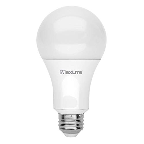 MaxLite 100 Watt Equivalent, Soft White, Dimmable, A19, 15-Watt LED Light Bulb, 4-Pack