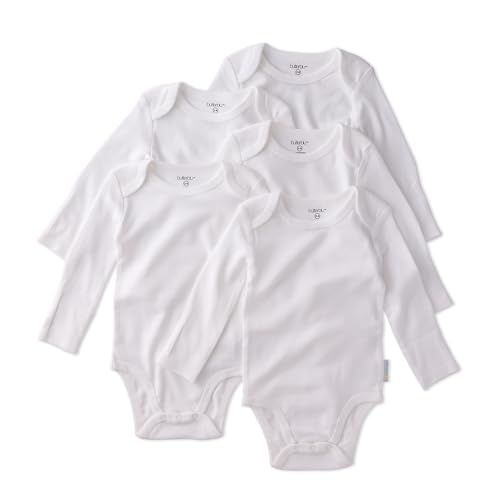Image of Butterblu Blake 5-Pack Long Sleeve Bodysuits​ 100% Organic Cotton Baby Boys & Girls