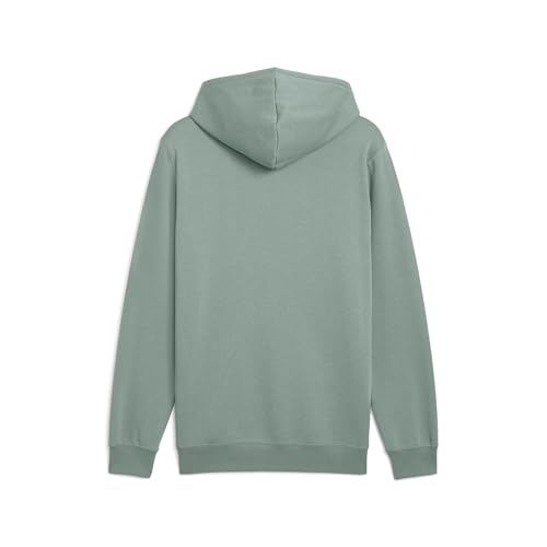Image of Puma Cotton Men Ess Big Logo Hooded Neck Hoodie Fl (S) Mineral