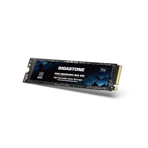 Amazon | GIGASTONE M.2 2280 NAS SSD 1TB PCIe 3.0 Gen 3x4 24時間365