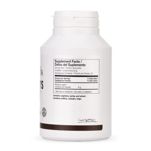 Image of Ana Maria Lajusticia- BREWER'S Yeast - Source of Vitamins, Heart Health and Healthy Digestion - 70 Days Treatment Pack . Sugar Free & Vegan Friendly.