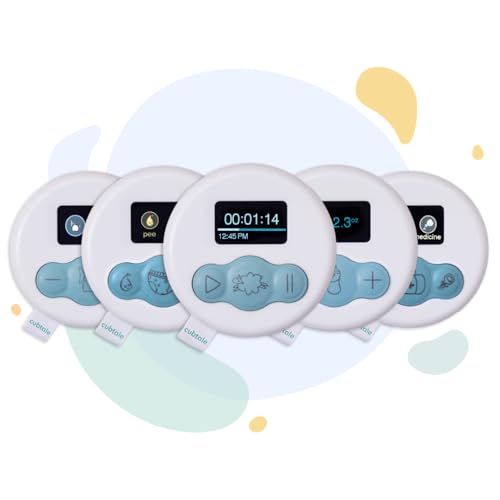 Image of Cubtale Smart Baby Tracker – Sleep, Diaper, Bottle, Pump & Meds Logging with Reminders & Expert Support