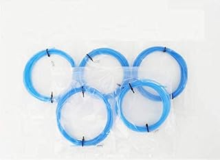 YNK Pack of 3 Meters, Protective Sleeve Slick Tube Liner Cable Suitable for Bike Gear or Brake Inner Cable or internal routing